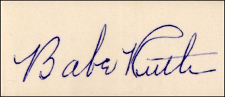 Lot #2352 Babe Ruth - Image 1