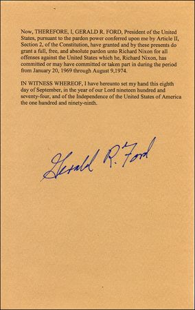 Lot #32 Gerald Ford - Image 2