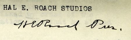 Lot #1306 Hal Roach - Image 1