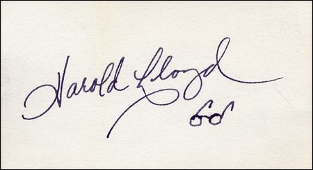 Lot #1234 Harold Lloyd - Image 2