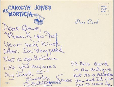 Lot #1071 Addams Family: Jones, Carolyn - Image 2