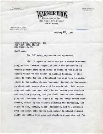 Lot #689 Dashiell Hammett - Image 2