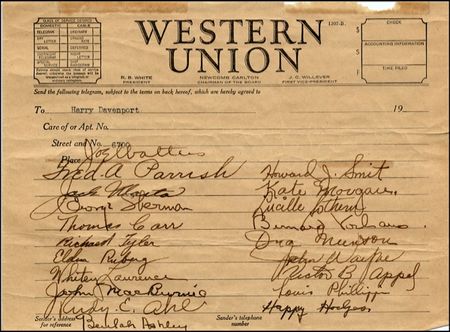 Lot #1196 Hollywood Telegram - Image 2