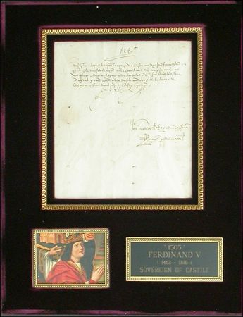 Lot #248 Isabella and Ferdinand - Image 2