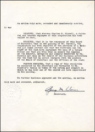 Lot #1521 Celebrity Documents - Image 3