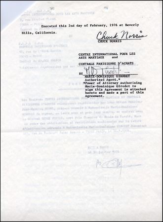 Lot #1521 Celebrity Documents - Image 6