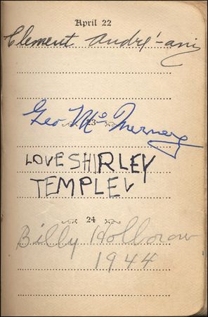 Lot #1427 Autograph Album - Image 3