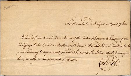 Lot #227 John Hancock - Image 1