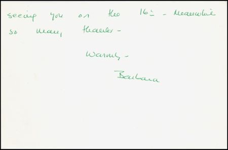 Lot #3 Barbara Bush - Image 2