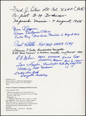 Lot #426 Japanese Surrender - Image 1