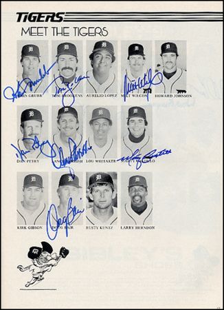 Lot #2165 Baseball: Detroit Tigers - Image 3