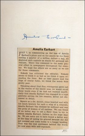 Lot #578 Amelia Earhart - Image 1