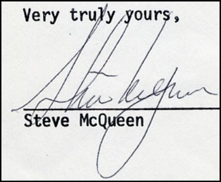Lot #1869 Steve McQueen - Image 1