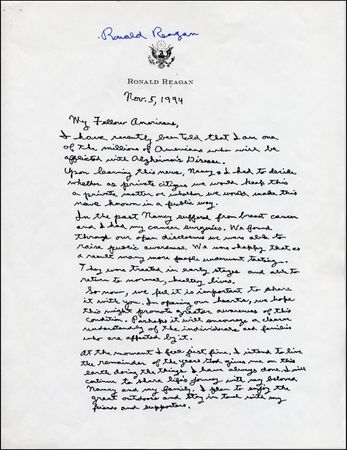 Lot #94 Ronald Reagan - Image 1