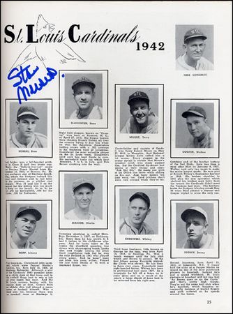 Lot #2322 Stan Musial - Image 1
