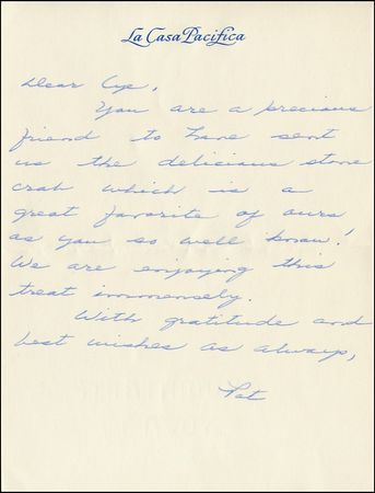 Lot #91 Richard, Pat and Julie Nixon - Image 1