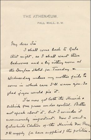 Lot #677 Arthur Conan Doyle - Image 2