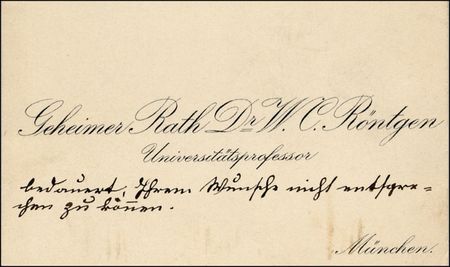 Lot #300 Wilhelm Roentgen - Image 2