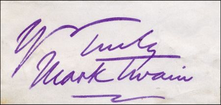 Lot #663 Samuel L. Clemens - Image 1