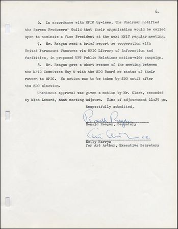 Lot #98 Ronald Reagan - Image 1