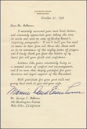 Lot #29 Mamie Eisenhower