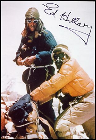 Lot #232 Edmund Hillary and Reinhold Messner - Image 2