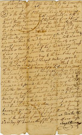 Lot #180 Declaration of Independence: Hewes, Joseph - Image 2