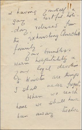 Lot #165 Clementine Churchill - Image 2