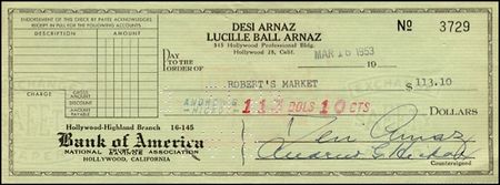 Lot #1443 Lucille Ball and Desi Arnaz - Image 1