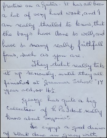 Lot #864 Beatles: Louise Harrison - Image 2