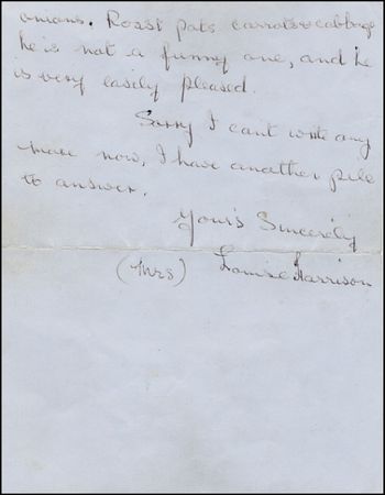 Lot #864 Beatles: Louise Harrison - Image 3