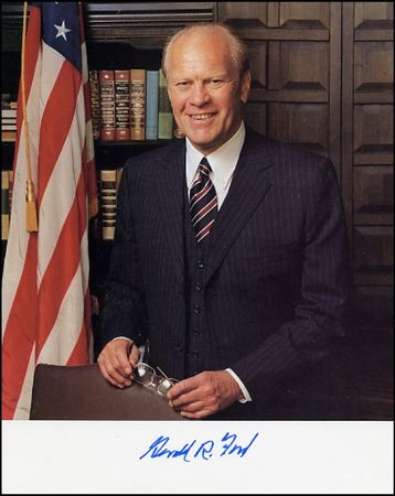 Lot #52 Gerald Ford - Image 1