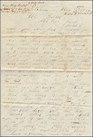 Lot #364 Civil War Letter - Image 1