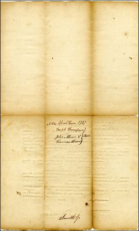 Lot #187 Declaration of Independence: Smith, James - Image 2