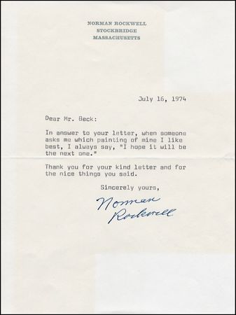 Lot #681 Norman Rockwell - Image 1