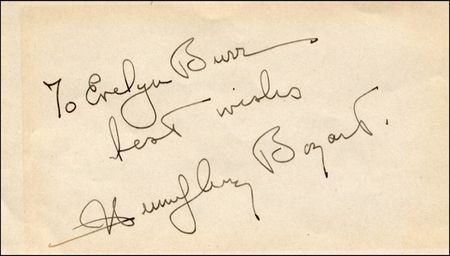 Lot #1126 Humphrey Bogart - Image 1