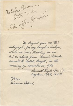 Lot #1126 Humphrey Bogart - Image 2