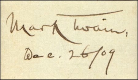 Lot #609 Samuel L. Clemens - Image 1