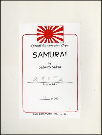 Lot #466 Saburo Sakai - Image 1