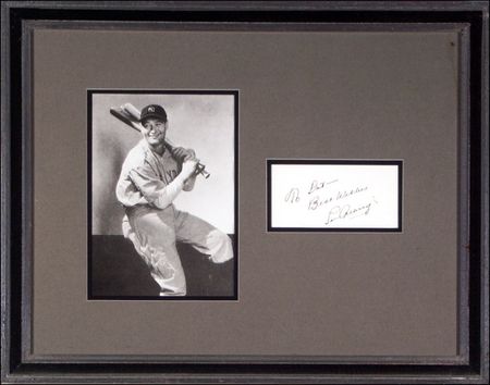Lot #1908 Lou Gehrig - Image 2