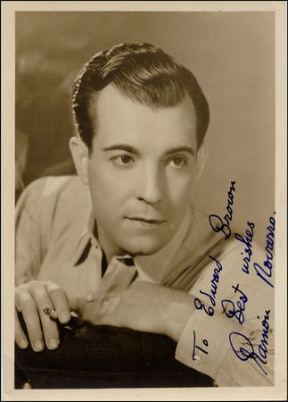 Lot #1587 Ramon Novarro - Image 1