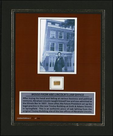 Lot #86 Abraham Lincoln - Image 1
