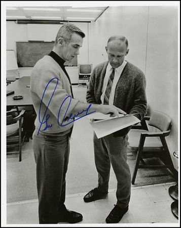 Lot #525 Gene Cernan and Charlie Duke - Image 2