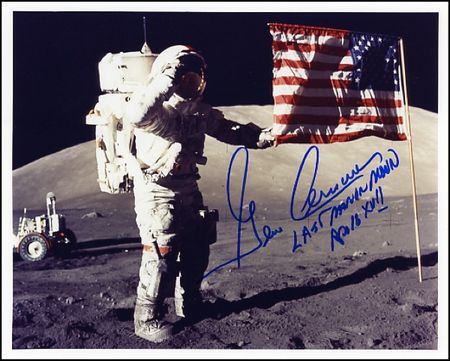 Lot #525 Gene Cernan and Charlie Duke - Image 3