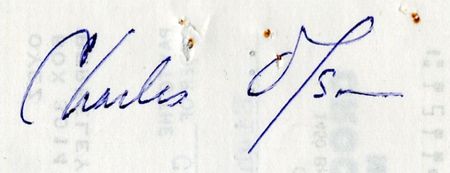 Lot #670 Charles Olson - Image 1