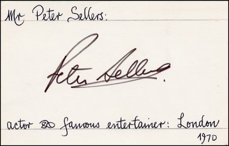 Lot #1676 Peter Sellers - Image 1