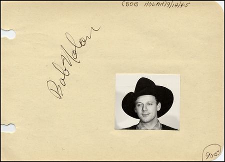 Lot #906 Bob Nolan and The Sons of the Pioneers - Image 1