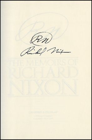 Lot #104 Richard Nixon - Image 1