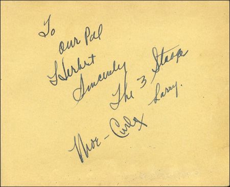 Lot #1066 Autograph Book - Image 2