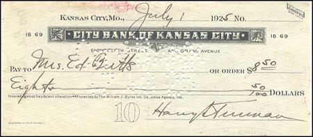 Lot #132 Harry S. Truman - Image 1